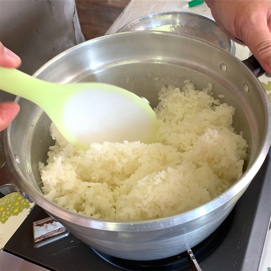 お米が大好きだ のびのびと