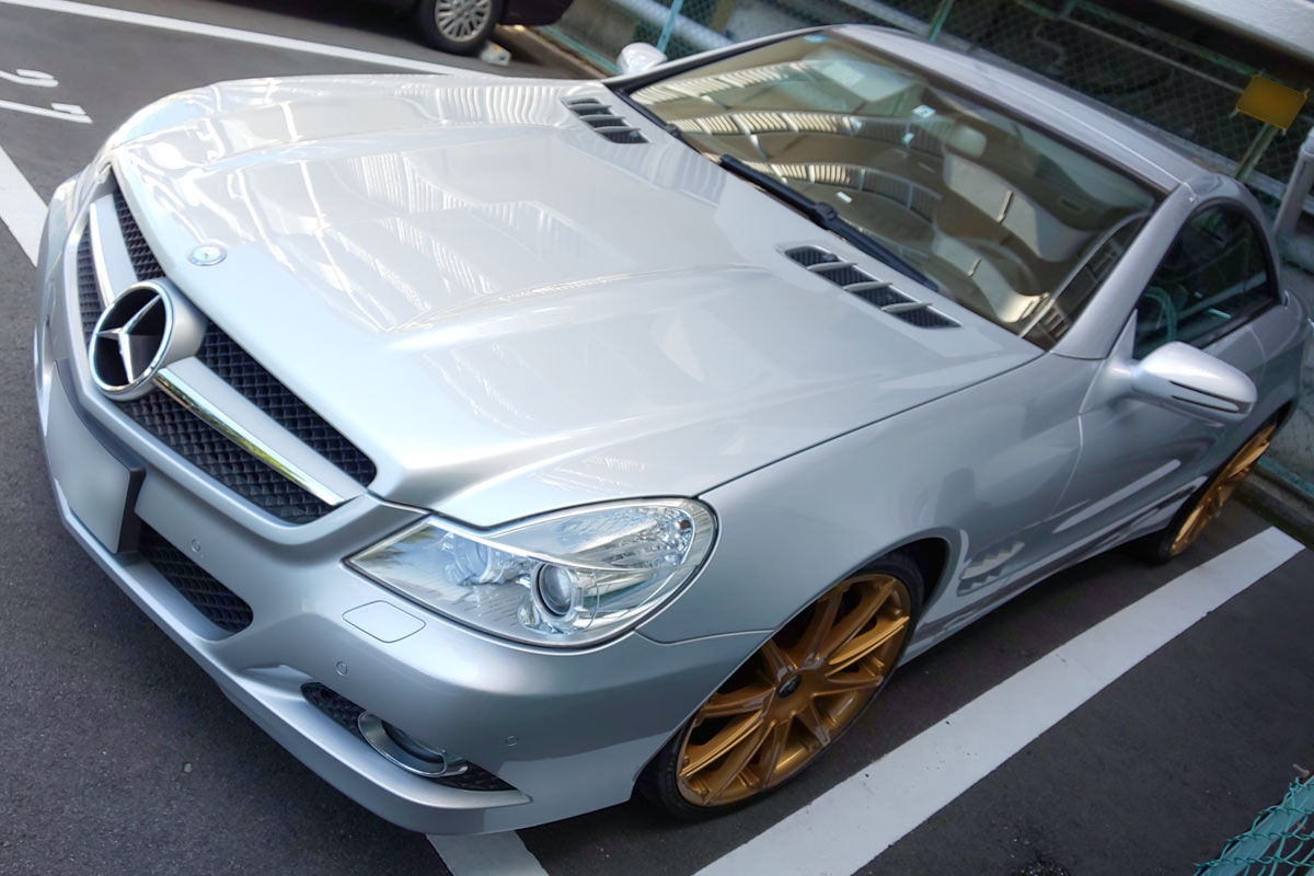 メルセデス・ベンツ SL550 (R230)金色 Gold ホイール