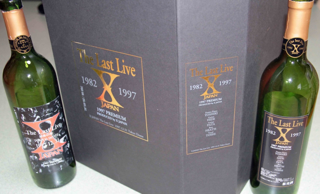 【激レア】チェッカーズ 10年解散記念 限定ワイン 1997年 XJAPAN 解散Live 記念限定ワイン