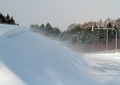 冬の風景ー地吹雪３