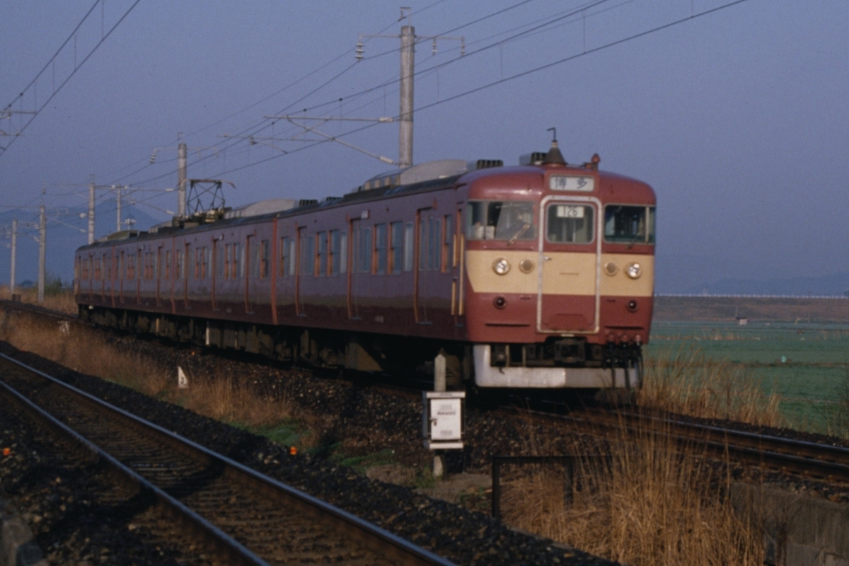 列車愛称サボ 急行「みささ」国鉄 米子鉄道管理局 米子客貨車区所属