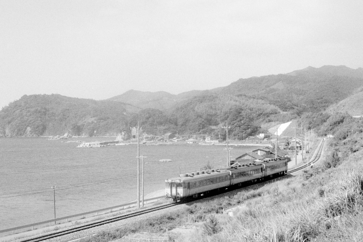 山陰線 急行ながと 急行さんべ 2-1（宇田郷） - 一睡の夢：国鉄末期の12年