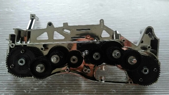 タミヤgf-01メタルダンプトラック(製作編②シャーシ兼ギヤ タミヤgf-01メタルダンプトラック(製作編②シャーシ兼ギヤ