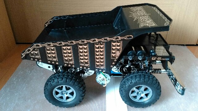 タミヤ メタルダンプトラックLDAMP TRUCK GF-01 カスタム タミヤ RC特別企画商品 1/24RC メタルダンプトラック(GF-01