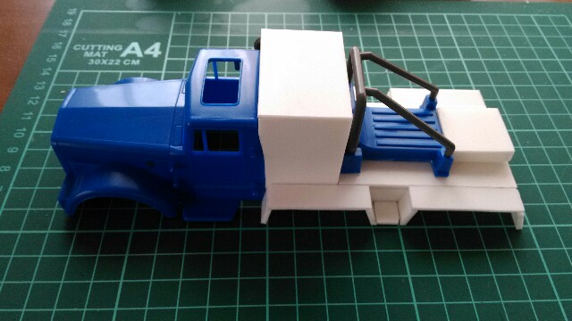 タミヤ コングヘッドが欲しいけど（その2ボディの製作①） - おー