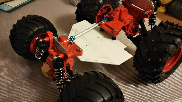 オリジナル製作ラジコンシャーシ