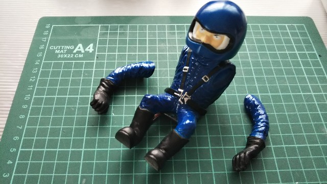タミヤワイルドウイリー2ドライバー人形 （新品】タミヤ