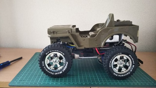 180 ゴミ TAMIYA ワイルドウィリー2（1/10RC ワイルドウイリー2