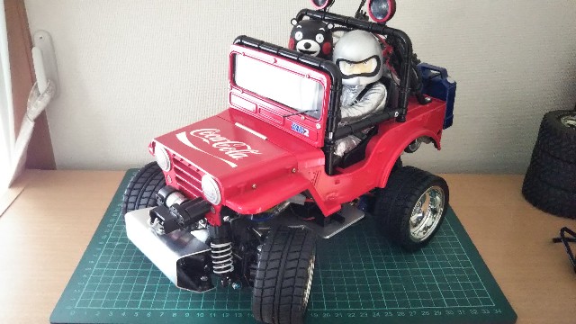 TA-02×ワイルドウイリー2 くまモンをガッチリ - おーちゃんの今日も