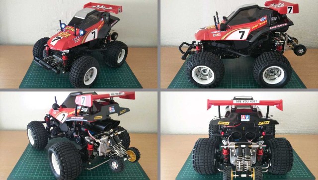 今月で出品削除予定　最終値下げコミカル　ホットショット　未走行 1/10RC XB(完成モデル) コミカル ホットショット (GF-01CB