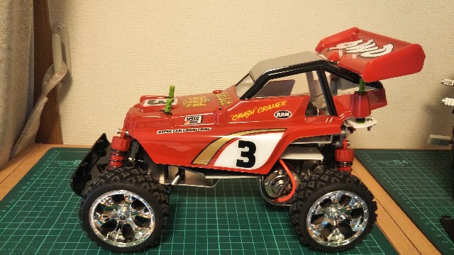 最終値下動作確認済スーパー ホットショット 4WD再販版➕プロポ2個 TA-02SW(改)×コミカルホットショット⑫ - おーちゃんの今日も