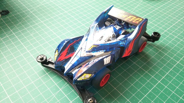 Xotik1/32ミニ四駆RC×タミヤ スーパードラゴンJr. ① - おー