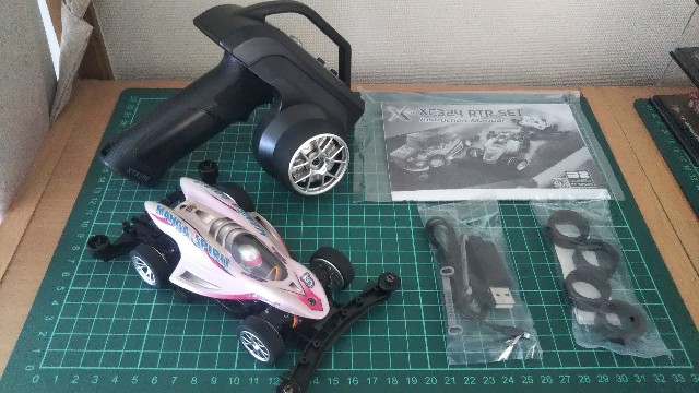 ‼️美品1/32セイントドラゴンJr タミヤ 1/32 レーサーミニ四駆シリーズ セイントドラゴンJr.（RC