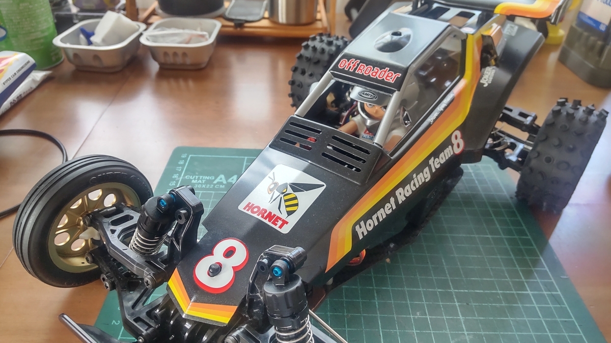 【タミヤ【メーカー塗装品】 ホーネット 完成ボディ・ウイング(ドライバー人形付) Amazon | タミヤ(TAMIYA) 1/24 ディテールアップパーツシリーズ