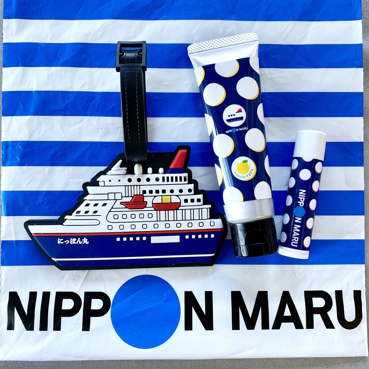 客船にっぽん丸グッズ☆にっぽん丸と日本（にっぽん）丸