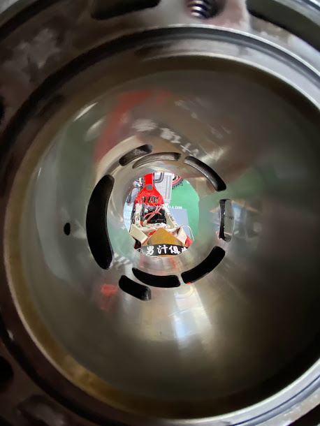Beta RR2T 2019 Arrow 純正チャンバー 錆・歪み・凹み小あり Beta RR2T 2019 Arrow 純正チャンバー 錆・歪み・凹み小あり