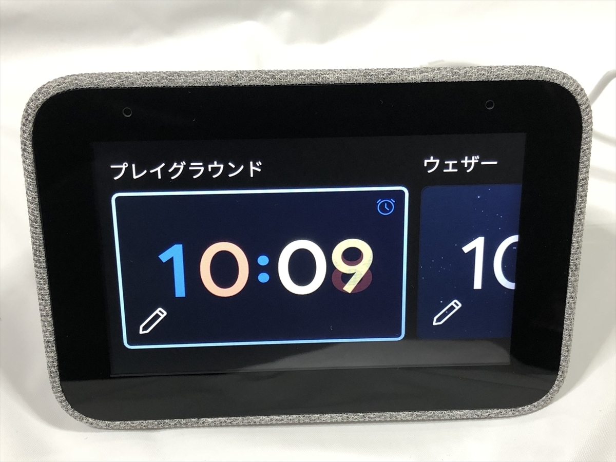 Lenovo Smart Clock】開封レビュー。めざまし時計のスマート化で