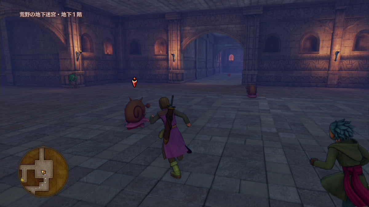 プレイ日記 Dq11s 酔い去りし時を求めて Part6 荒野の地下迷宮 いとめづらし