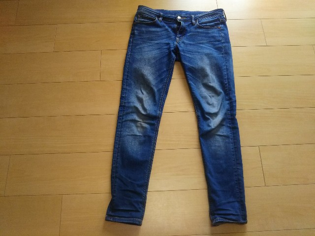 ポッコリおなかもスッキリ見える 無印良品のスリムストレートデニム ゆるラク シンプルライフ