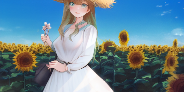 夏のおでかけ ガーランド ひまわり 麦わら帽子 ワンピース Buildingbuilderkft Hu