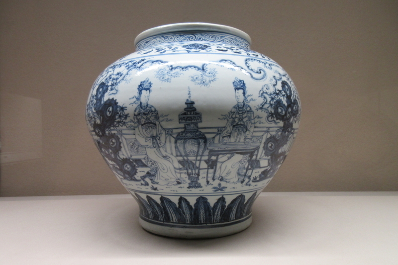 景徳鎮仕女陶器工芸品置件(琴棋書画) 景徳鎮仕女陶器工芸品置件(琴棋書画)