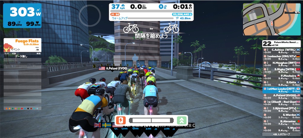 Boost Mode test Raceへ参戦！ - ZWIFT-Triathlon Blog