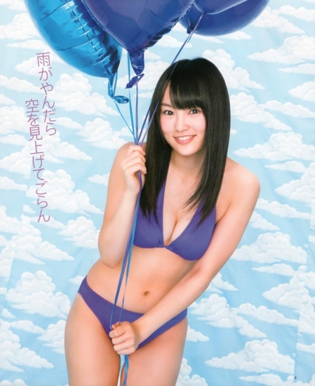 山本彩水着画像