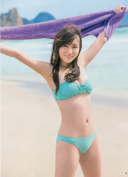 大場美奈水着画像