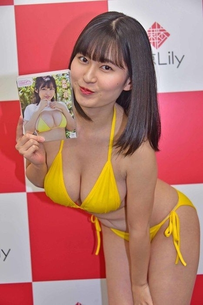 未梨一花水着画像