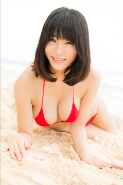 今野杏南水着画像
