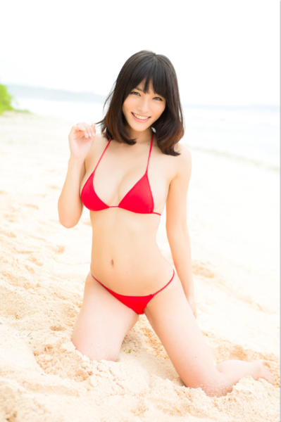 今野杏南水着画像