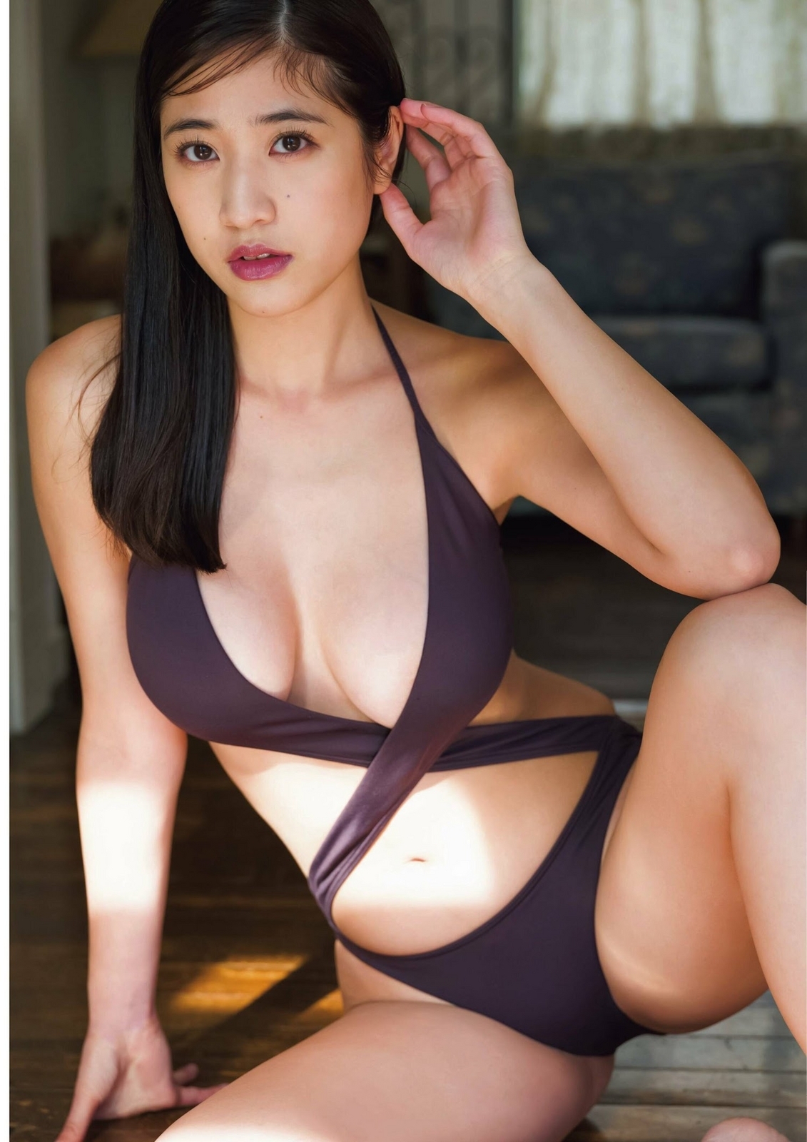岡本杷奈水着画像