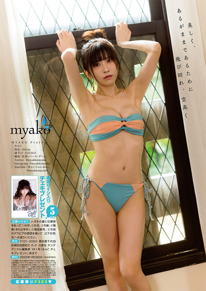 みゃこ水着画像