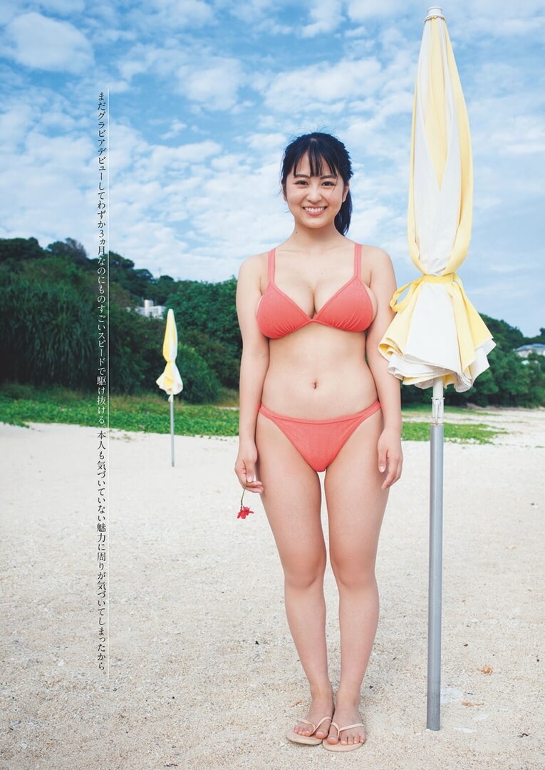 福井梨莉華水着画像