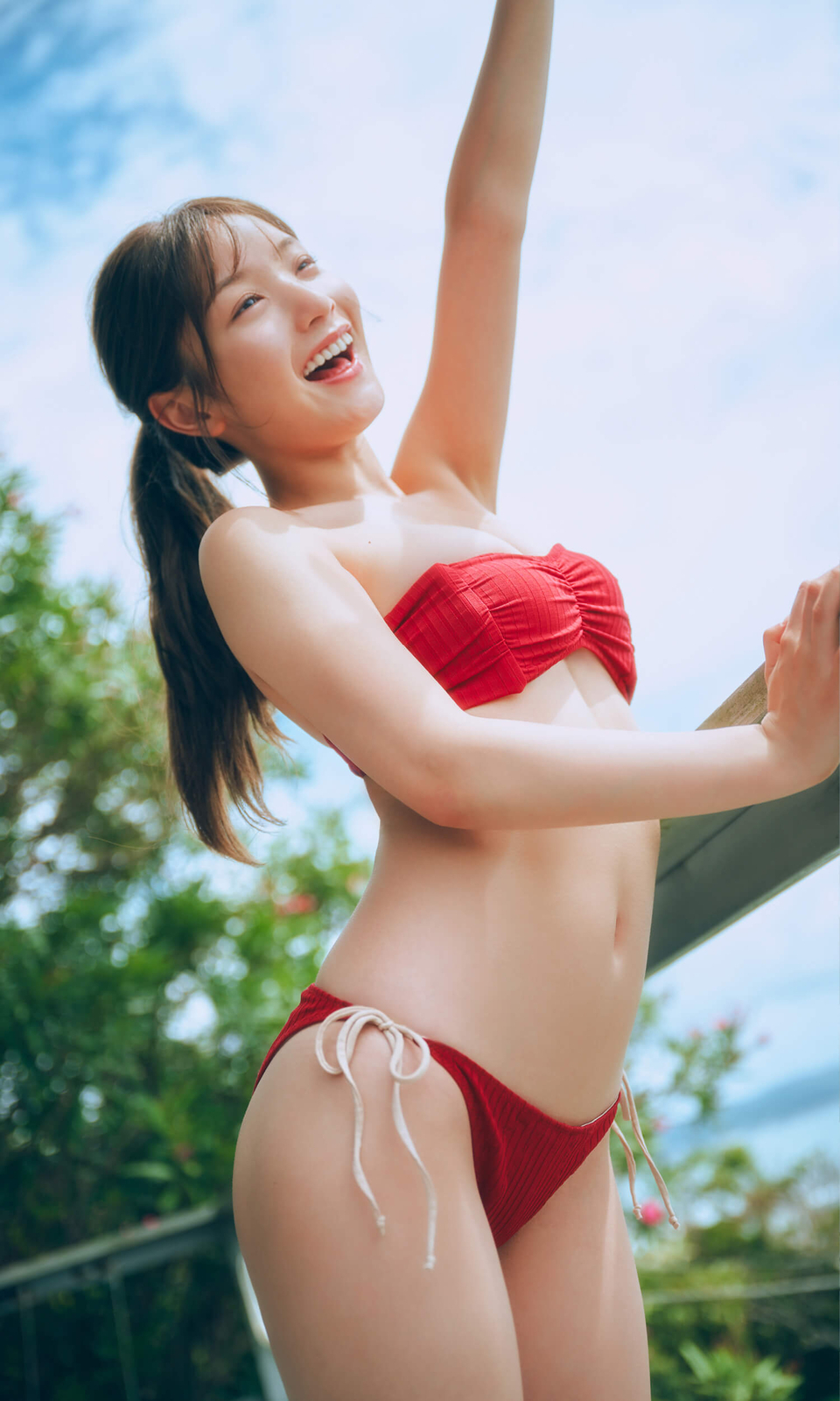 藤園麗水着画像