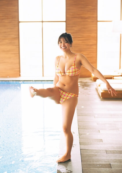 豊島心桜水着画像