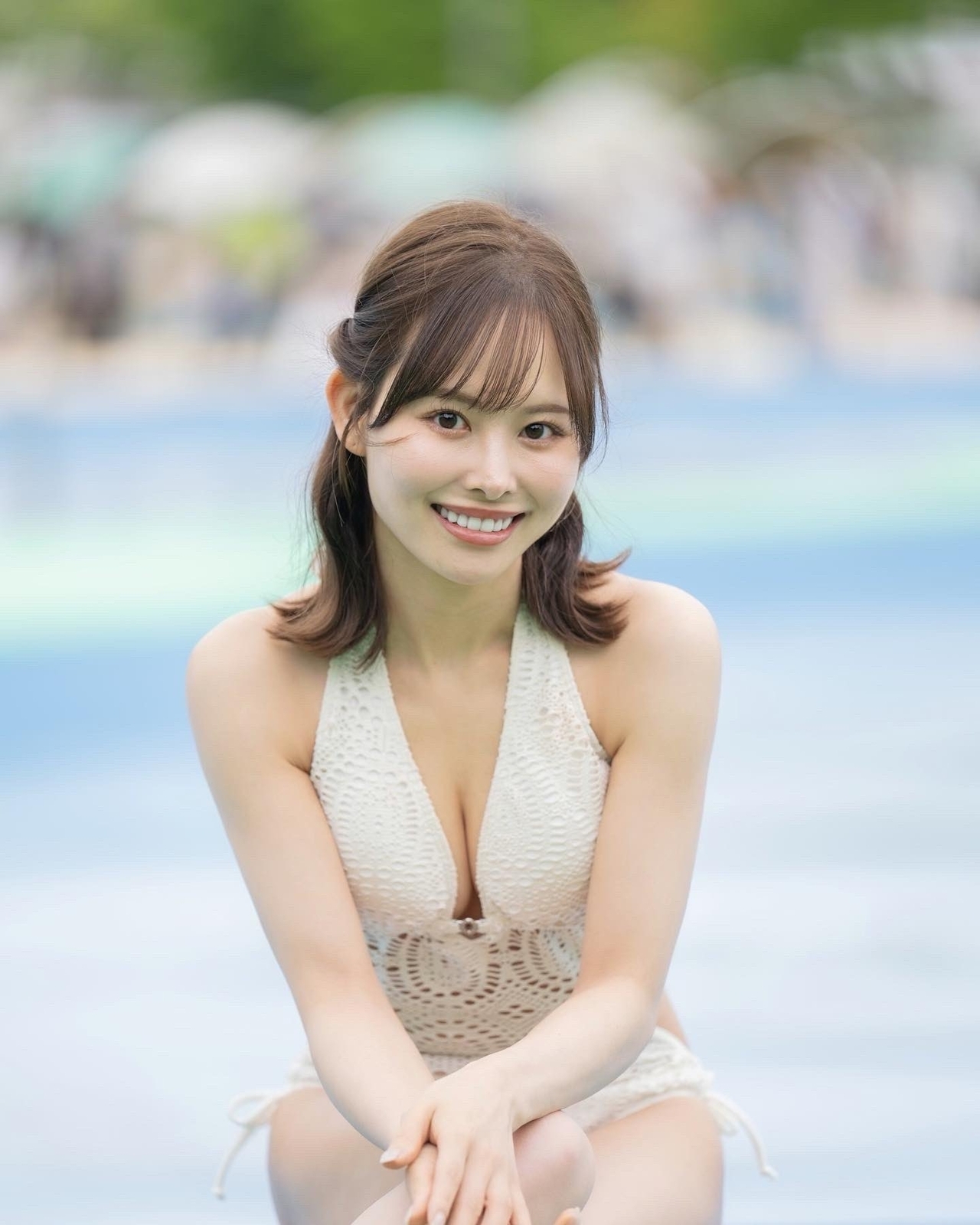 遠藤まめ水着画像