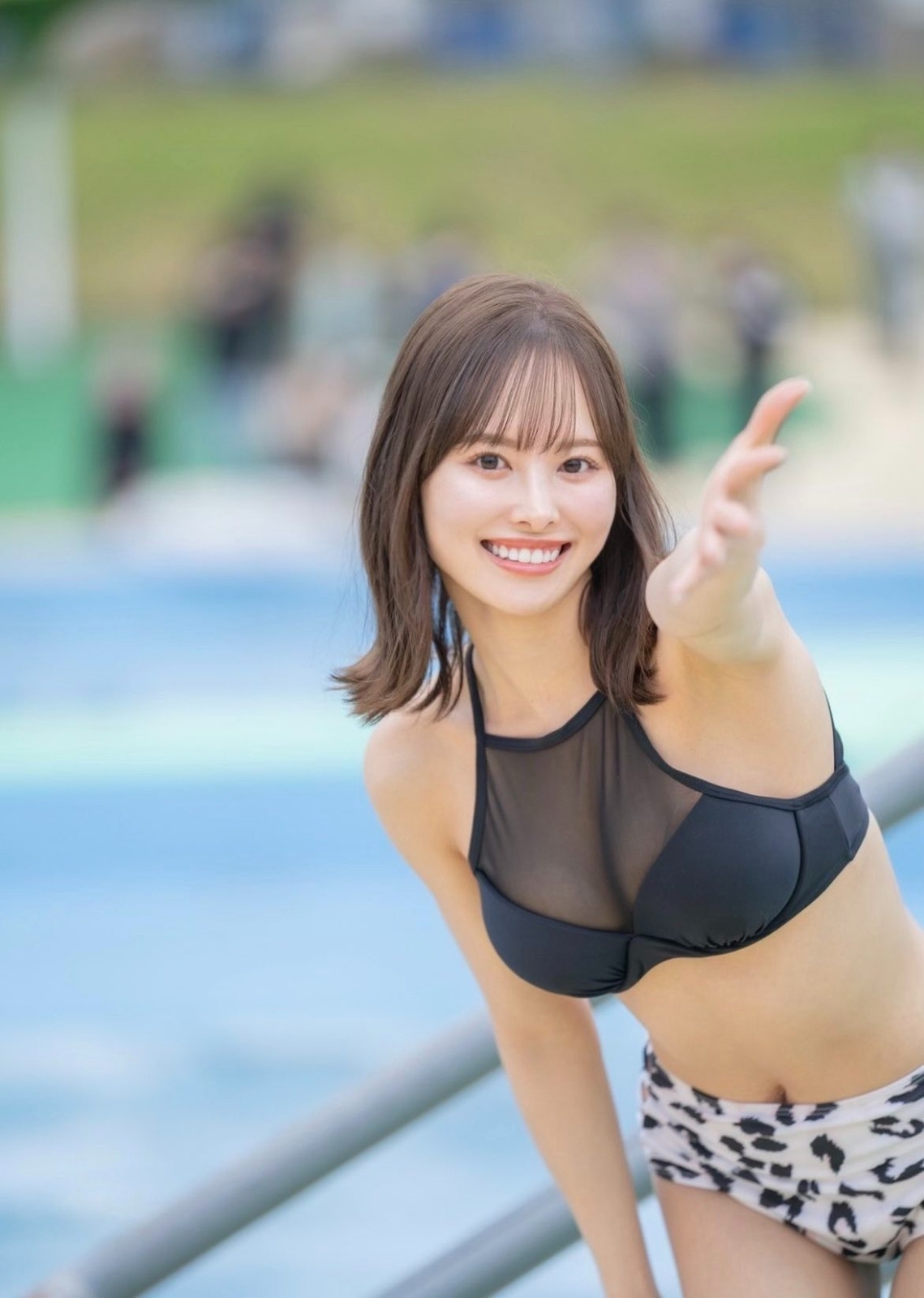 遠藤まめ水着画像