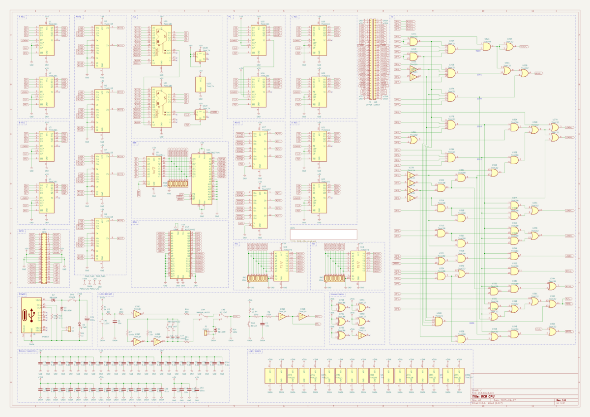74HC181を手に入れたので初めての自作CPUを作った話 - やまいしの製作記