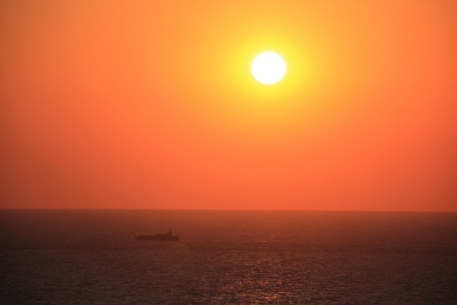 セリオンからの夕日