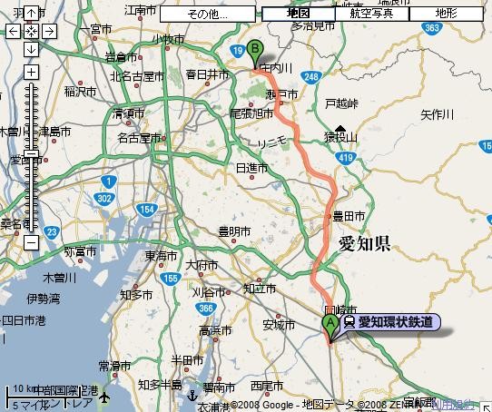 愛環 路線図