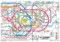 東京の 地下鉄 路線図