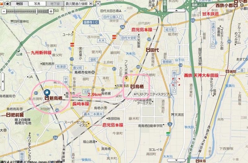 02 新鳥栖駅 周辺 地図