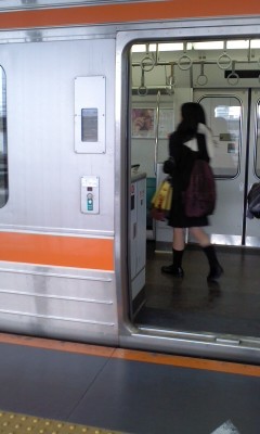 121218 豊橋 (7) 12:53 飯田線 電車 ドア