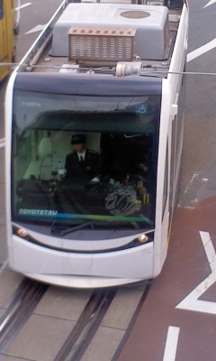 121218 豊橋 (8) 13:00 路面 電車 （ほっトラム）