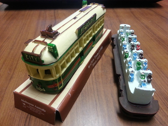 20140109 ふるい メルボルンの 路面 電車 W6-Class Tram 03