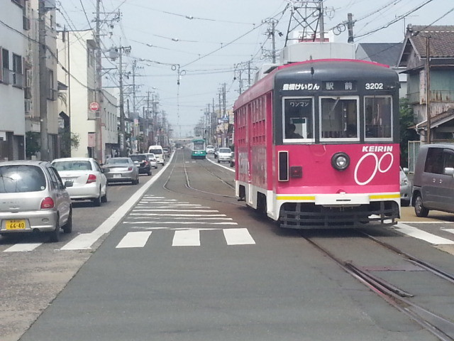 豊橋の路面電車 - 競輪場前