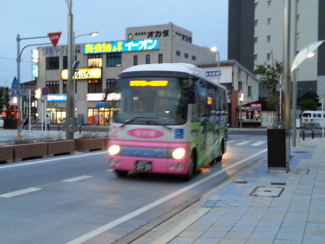 20140912 18.01.10 JR安城駅 - 桜井線バス