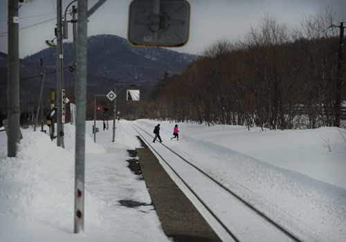 2013.3.24 幾寅駅 - 梅田麻衣子さんさつえい（まいにち）