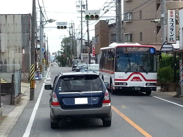 20160903_141349 福岡町いきバス - 若松交差点